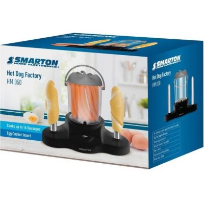 Machine à hot-dogs Smarton HM 050 noir 16 saucisses 380 W