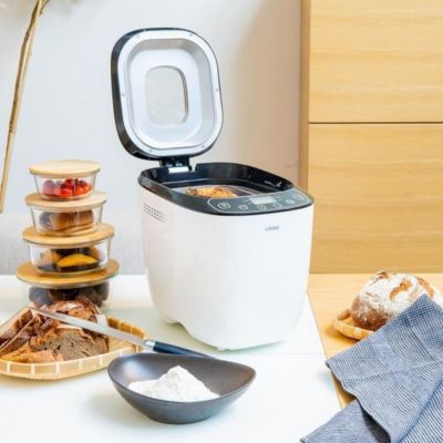 Machine à pain 0.9kg 550w blanc Livoo DOP218