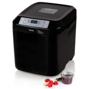 Machine à pain 1kg 550w noir Domo B3974