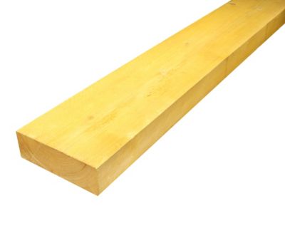 Madrier traité 225 x 75 mm, L.5 m jaune