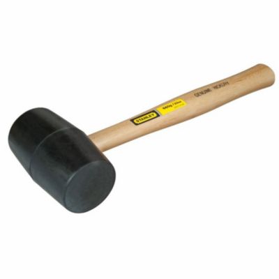 Maillet à tête en caoutchouc STHT1-57100 - manche hickory, 0,87 kg