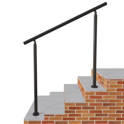 Main courante 1.2 m noir mat inox 201 installation verticale escaliers rampes intérieur extérieur by Aica