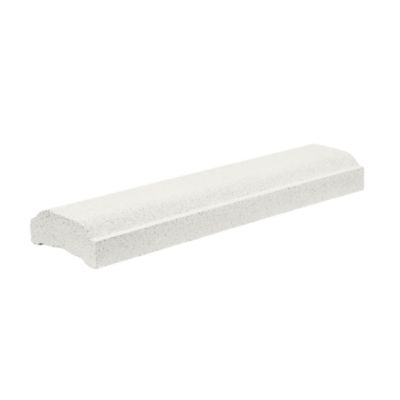 MAIN COURANTE CLAUSTRAS BETON -( Fleur - Pétale - Inca - Valence ) - l  13 x L 50 x 5 cm - (  2 pièces )