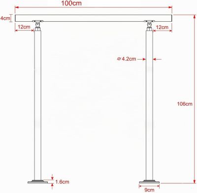 Main courante en acier inoxydable pour escalier interieur et exterieur avec barres de remplissage