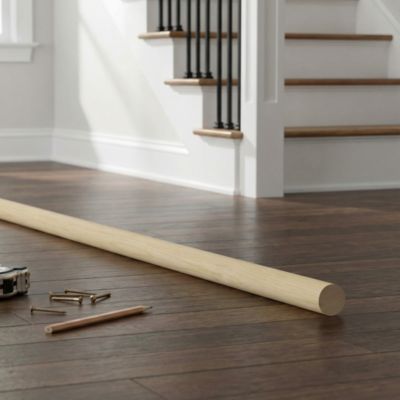 Main cournate arrondie pour escalier Fortia épicea coloris naturel