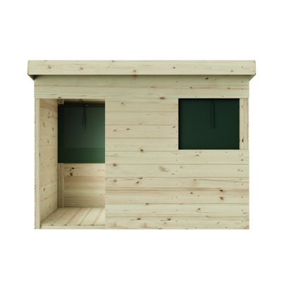 Maison de jeu PolarPlay Éclipse solaire Aire de jeux portique bois
