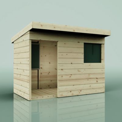Maison de jeu PolarPlay Éclipse solaire Aire de jeux portique bois