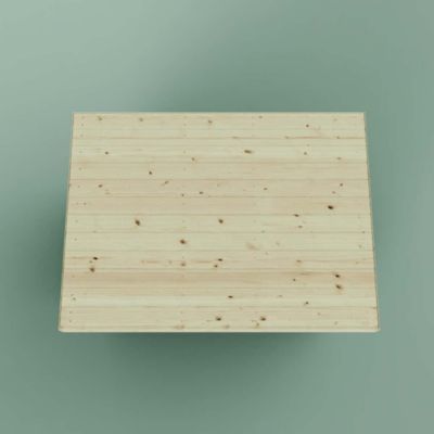 Maison de jeu PolarPlay Éclipse solaire Aire de jeux portique bois