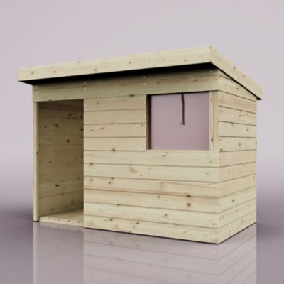 Maison de jeu PolarPlay Éclipse solaire Aire de jeux portique bois