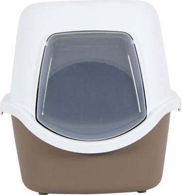 Maison de toilette avec tiroir amovible Clever taupe