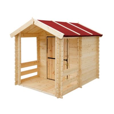 Maison en bois pour enfants -  182x146xH145cm/1.1m2 M501 - Timbela