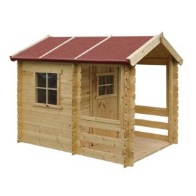 Maison en bois pour enfants - 182x146xH145cm/1.1m2 - Timbela M501A