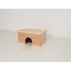 Maison Marthe pour cochon d'Inde et rat en douglas 30x21x15 cm