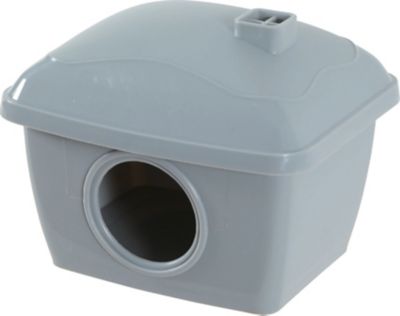 Maison pour hamster plastique Zolux gris