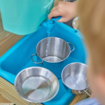Maisonnette cabane enfant + cuisine extérieure REFUGE en bois  marron