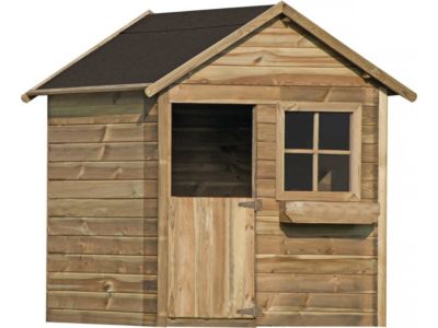 Maisonnette "Coccinelle"  126 x 112 x 158  Bois