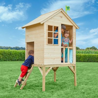 Maisonnette sur pilotis SUNNYSIDE en bois  marron