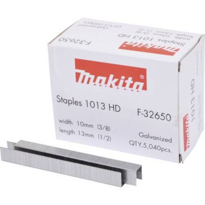 Makita F-32650 Agrafes galvanisées 13 mm x 10 mm - 5040 pièces