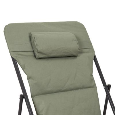 MALAM - Chilienne avec Têtière Tissu Kaki