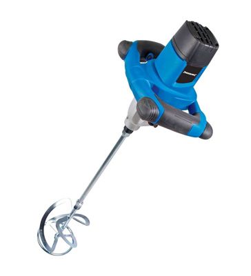 Malaxeur à plâtre 1220 W 140 mm mélange peinture mortier ciment Silverline 264219