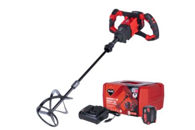 Malaxeur sans fil RUBIMIX E-10 Energy CAS 18V 5.2Ah - diam 120 mm - Batterie + Chargeur + Coffret - RUBI - 26570