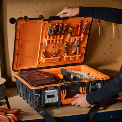 Malette à Outils De Technicien En Plastique Magnusson 1 Compartiment + Séparateur