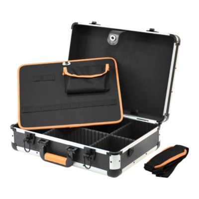Malette à outils vide en aluminium Magnusson 6 compartiments