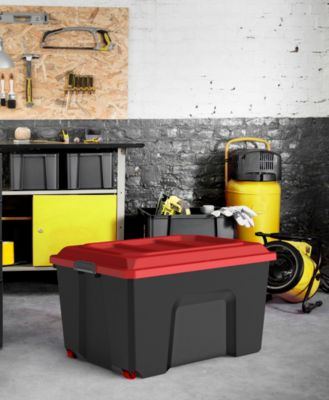 Malle de rangement en plastique recyclé 135 L