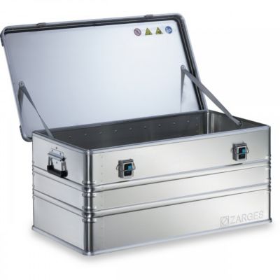 Malle Métallique en Aluminium Qualité Professionnelle Zarges - 95 x 53 x 43 cm