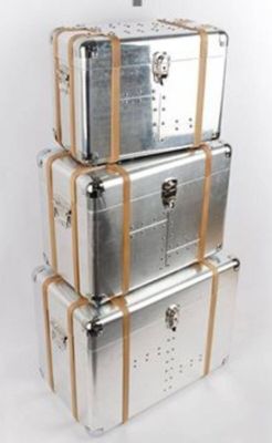 Malles Sky argent 54x33cm - Atmosphera