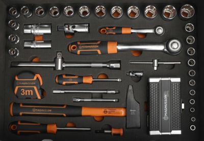 Mallette à outils de mécanicien 119 pièces - INVENTIV