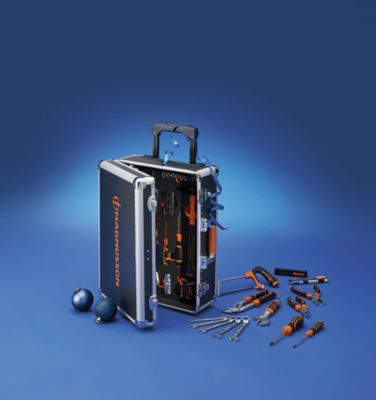 Mallette à outils sur trolley Magnusson + 91 pièces