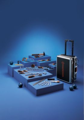 Mallette à outils sur trolley Magnusson + 91 pièces