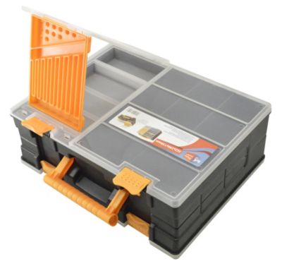 Mallette de rangement 362 X 290 X 130MM - Compartiments amovibles - Workmen