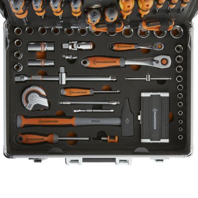 Mallette A Outils 119 Pieces Magnusson Castorama