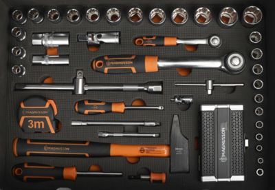 Mallette A Outils 119 Pieces Magnusson Castorama