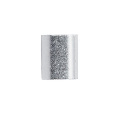 Manchon à sertir vendu par 2 Diall en aluminium pour câble Ø.3 mm