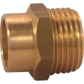 Manchon a souder fer cuivre pour installation de plomberie ou chauffage mâle 2" pour tube cuivre de 52