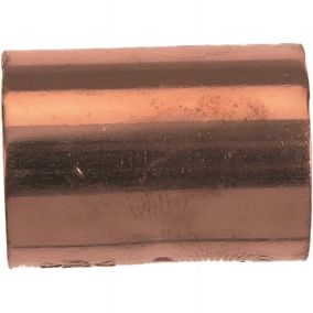 Manchon cuivre double femelle a souder pour installation de plomberie ou chauffage pour tube cuivre de 42