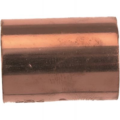 Manchon cuivre double femelle a souder pour installation de plomberie ou chauffage pour tube cuivre de 52