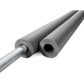 Manchon d'isolation fendu, à recouvrement pour tuyau de Ø 15mm, ép.isolant:  13 mm 