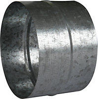 Manchon de raccordement en tôle d'acier galvanisé Ø 125 mm DMO