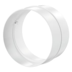Manchon mâle VMC PVC blanc RV BLAUPLAST - Diamètre (mm) 125