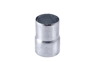 Manchon pour tuyau acier galvanisé Ø80 mm gris