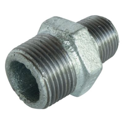 Manchon réduit Fonte galva Mâle 33/42 Mâle 26/34 N245 - Somatherm For You