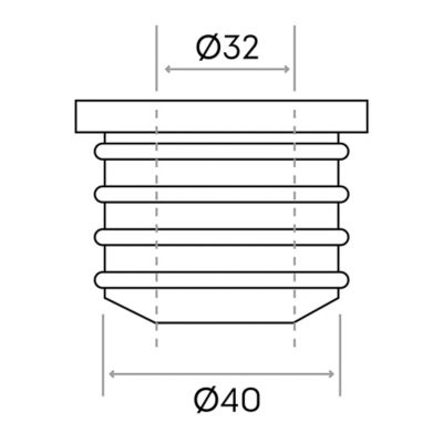 Manchon réducteur 32/40mm Somatherm for you