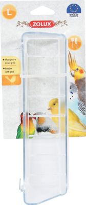 Zolux - Mangeoire Ovale Transparente pour Oiseaux