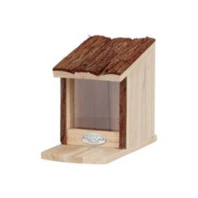 Mangeoire pour écureuil avec toît écorce - Esschert Design