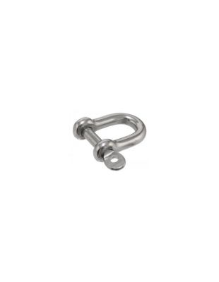 Manille Droite Forgée axe imperdable Inox A4 Diamètre 8 - 1 pièce