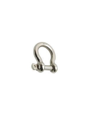 Manille LYRE Forgée Inox A4 Diamètre 5 - 1 pièce